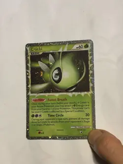 Pokemon TCG Celebi Prime Triumphant Holo Rare Card 92/102 - Image 1