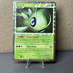 Pokemon TCG Celebi Holo Ultra Rare Card 92/102 Prime Triumphant - Image 1