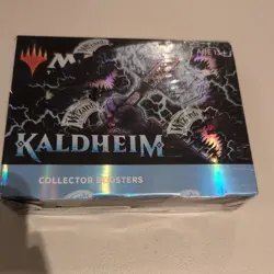 MTG Magic the Gathering Kaldheim Collector Booster Box (12 Packs) - Sealed - Image 1
