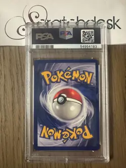 PSA 9 - Pokemon PROFESSOR OAK 88/102 -1ST EDITION SHADOWLESS BASE SET GREY STAMP - Image 2