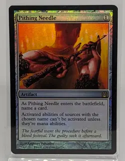 MTG Pithing Needle Foil Return to Ravnica Magic The Gathering LP - Image 2