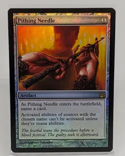 MTG Pithing Needle Foil Return to Ravnica Magic The Gathering LP - Image 3