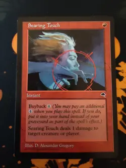 MTG Card- Searing Touch - Tempest | LP - Ships Fast - Image 1