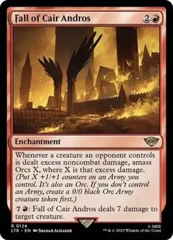 MTG Fall of Cair Andros 0124 LTR: Tales of Middle-earth Regular Rare Enchantment - Image 1