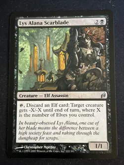 1x Lys Alana Scarblade (122) Lorwyn LP MTG Magic the Gathering x1 MKE - Image 1