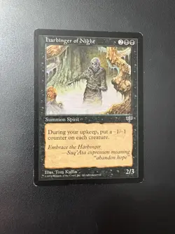 Harbinger of Night - Mirage - Magic The Gathering MTG - MP Reserve List - Image 1