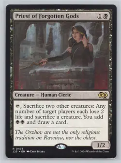 Priest of Forgotten Gods R Foundations Jumpstart 478 NM - Image 1