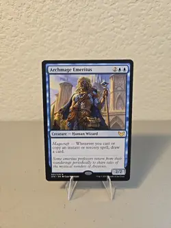 MTG Archmage Emeritus LP Strixhaven School Of Mages - Image 1