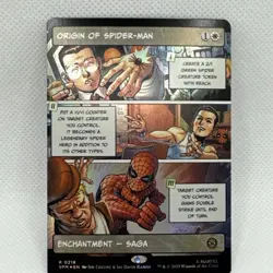 MTG - NM - Origin of Spider-Man (Borderless) Marvel's Spider-Man Foil - Image 1