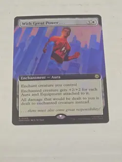 With Great Power... (Extended Art) Marvel's Spider-Man Foil - Image 1