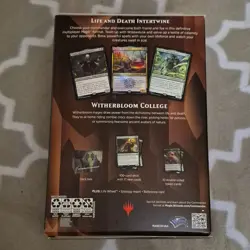 MTG: Strixhaven Commander Deck – Witherbloom Witchcraft – Willowdusk - Sealed 630509959020 - Image 2