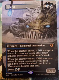 Deceit (Borderless) Lorwyn Eclipsed Regular - Image 1
