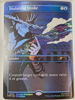 Disdainful Stroke- FOIL - Standard Showdown Promo - Magic the Gathering MTG - Image 1