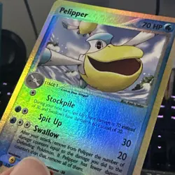 Pelipper Reverse Holo [NM-M] Ex Ruby & Sapphire Set - 19/109 Pokemon Card [2003] - Image 3