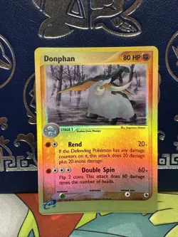 Donphan - 17/109 EX Ruby & Sapphire Pokemon - Reverse Holo Rare - Near Mint - Image 1