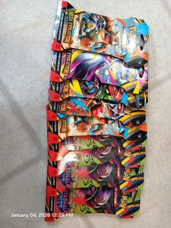 Pokemon Mega Evolution Loose Booster Pack Lot of 9 Opened packs! - Image 1