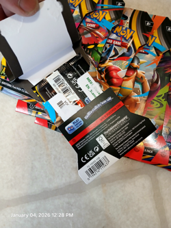 Pokemon Mega Evolution Loose Booster Pack Lot of 9 Opened packs! - Image 2