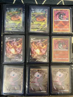 INSANE LOT 660 Cards - Pokemon Binder Collection - Mew, Mewtwo, Flareon, Pikachu - Image 2