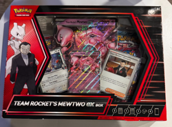 Pokemon TCG Cards Team Rocket's Mewtwo Ex Box New Sealed - Image 1