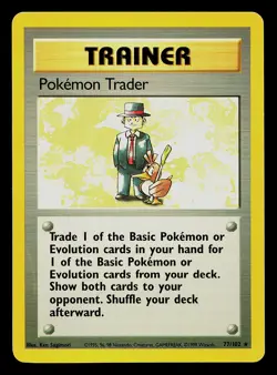 Pokemon Card - Pokemon Trader Base Set 77/102 Rare - Image 1