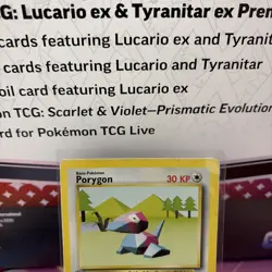 Pokemon 1st Edition Porygon 39/102 Base Set - Uncommon GERMAN - Image 2