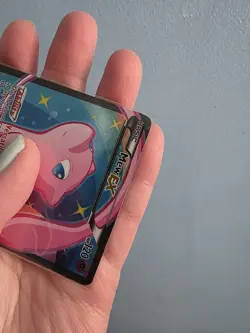 Pokemon Mew EX TCG Full Art Holo Ultra Rare Radiant Collection RC24/RC25 HP - Image 3