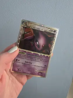 Espeon Prime 81/90 Undaunted Holo Rare Pokemon TCG Card - Image 1