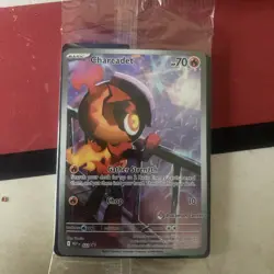 Charcadet 022 Pokemon Center Stamped Phantasmal Flames ETB Promo Sealed New - Image 1