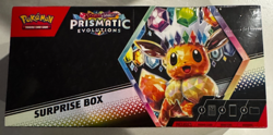 Pokemon Scarlet & Violet Prismatic Evolutions Factory Sealed Surprise Card Box - Image 1
