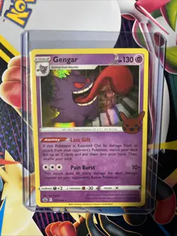 Pokemon Gengar 057/198 Halloween Trick or Trade 2021 Chilling Reign Holo Rare NM - Image 1