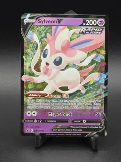Pokemon Sylveon V SWSH202 Black Star Promo Holo Rare - Image 1