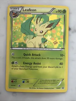 Leafeon BW87 2013 Black & White Black Star Promo Pokemon TCG - Image 1
