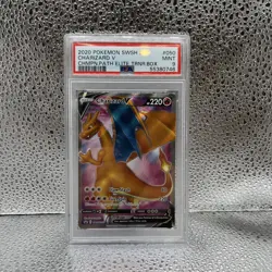 Pokemon - Charizard V SWSH050 Black Star Promo Champion's Path - PSA 9 Mint - Image 1