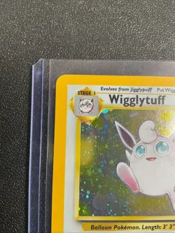 Pokemon Card Wigglytuff Base Set 2 19/130 Holo Rare Pokemon Vintage WOTC TCG LP - Image 4