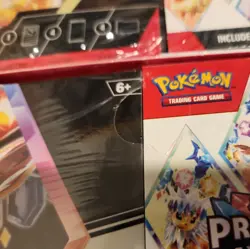 (5) Pokemon Sam's Club Prismatic Evolutions Surprise Box+Booster Bundle SEE NOTE - Image 4