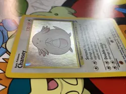 Pokemon TCG Chansey Base Set 2 - 3/130 Unlimited Holo Rare Vintage WOTC LP - Image 3