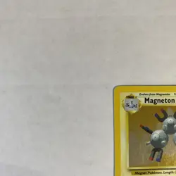 Pokemon TCG Base Set 2 Magneton 9/130 Vintage Holo Unlimited Holo Rare 2000/LP - Image 3