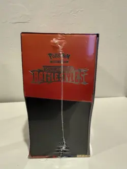 Pokemon TCG Sword & Shield Battle Styles Elite Trainer Box ETB (RED) W/ Acrylic - Image 5