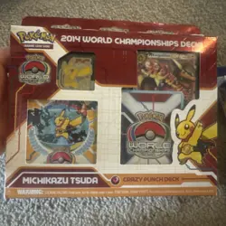 Pokemon 2014 World Championships Deck Michikazu Tsuda Sealed - Image 1