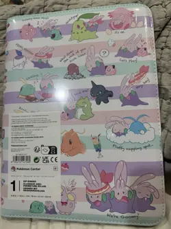 Pokemon Center TCG We're Goomy Zip Binder - Image 2