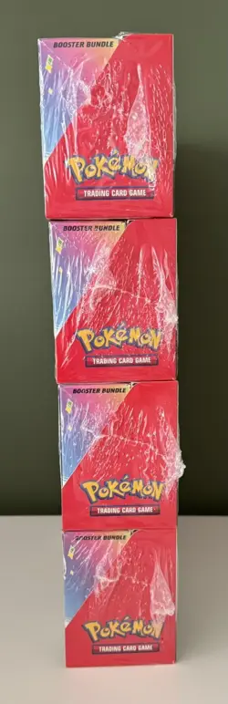 (4) Pokemon Sam's Club Prismatic Evolutions Surprise Box + Booster Bundle Lot - Image 4