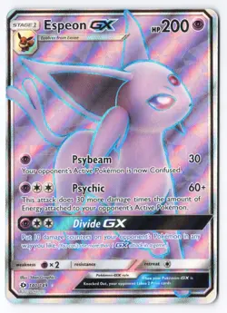 Espeon GX (Full Art) 140/149 - Pokemon SM Base Set Ultra Rare Holo NM - Image 1