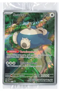 Snorlax 051 - SV: Scarlet & Violet Promo SEALED Pokemon Foil Holo NM - Image 1