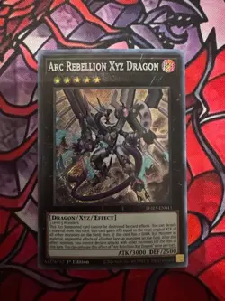 Arc Rebellion XYZ Dragon PHRA-EN041 Secret Rare NM-M 1st Edition - Image 1