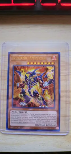 Yu-Gi-Oh / Volcanic Emperor / NM / Ultra Rare - Image 1