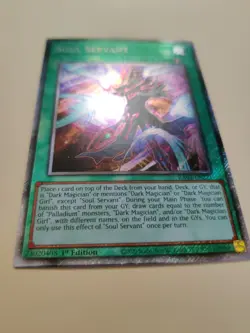 Yu-Gi-Oh! Soul Servant (Platinum Secret Rare) RA03-EN271 1st Ed NM - Image 3