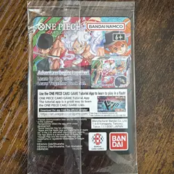One Piece Card Game Monkey D. Luffy US Voyage Promo Sealed College Basketball - Image 2