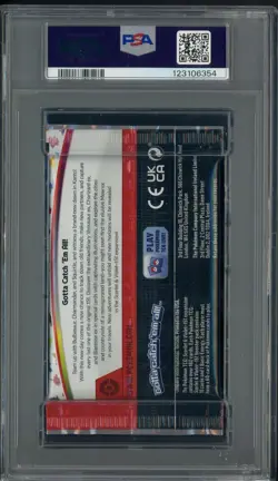 2023 Pokemon International Scarlet Violet Card 151 Foil Booster Pack PSA 9 MINT - Image 2