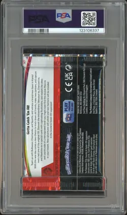 2023 Pokemon International Scarlet Violet Card 151 Foil Booster Pack PSA 9 MINT - Image 2