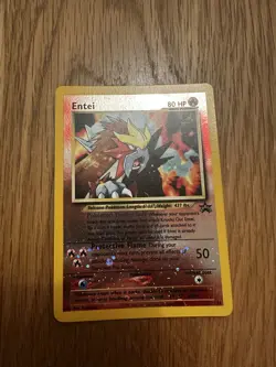 Entei #34 [Reverse Holo] Black Star Promo: WOTC - Pokemon Card TCG - Image 1